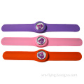 Custom Printed Logo Interchangeable Silicone Sport Slap Watch